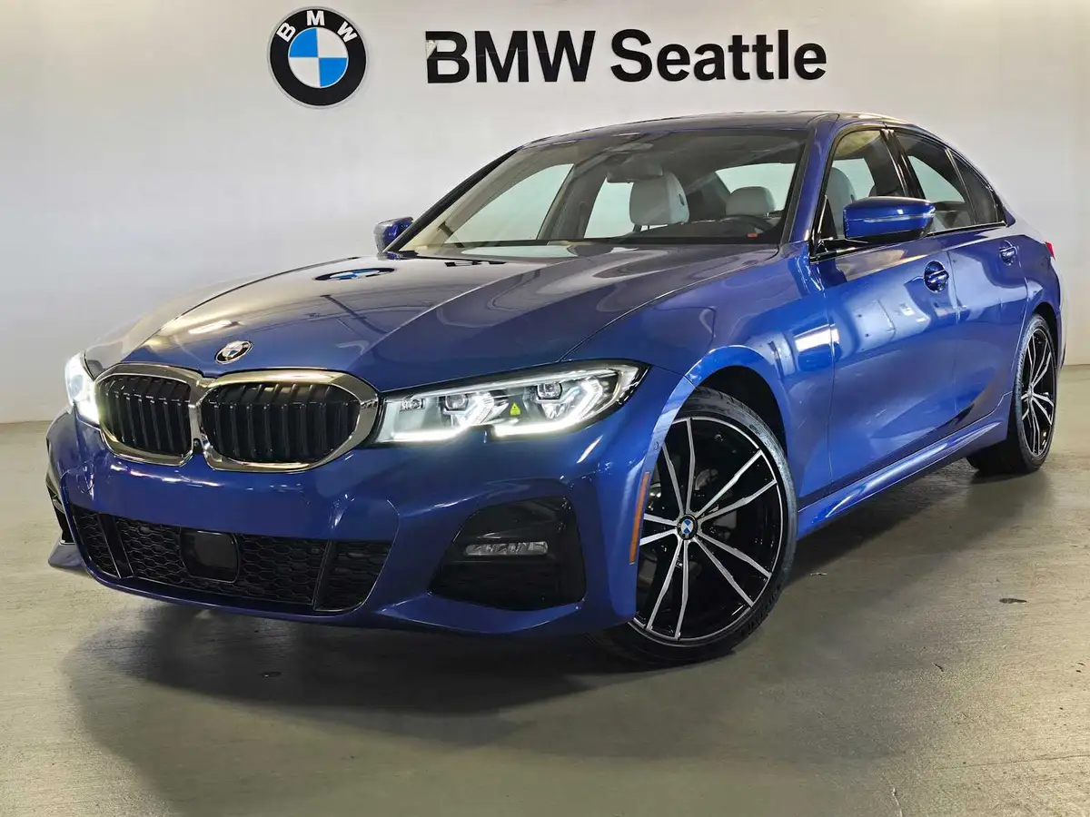 Voxcar BMW 3 Series SEDAN in Portimao Blue Metallic, SEATTLE