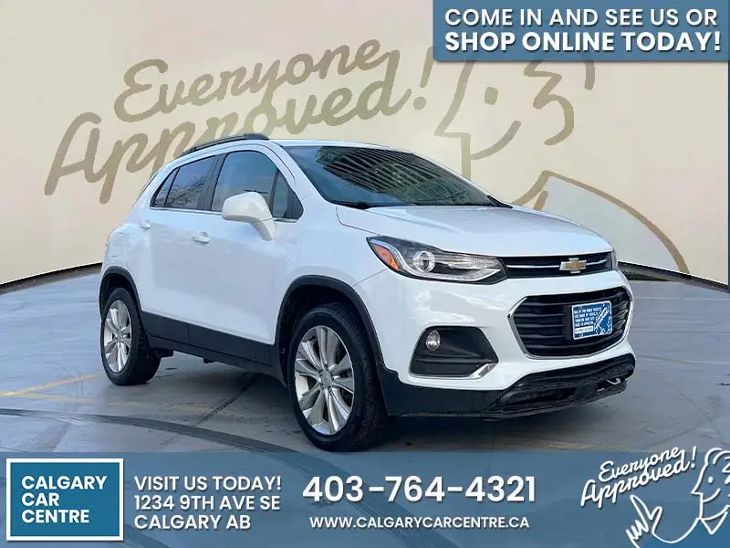 Voxcar CHEVROLET Trax SUV in White, CALGARY
