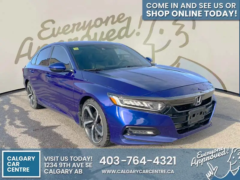 Voxcar HONDA Accord SEDAN in Blue, CALGARY