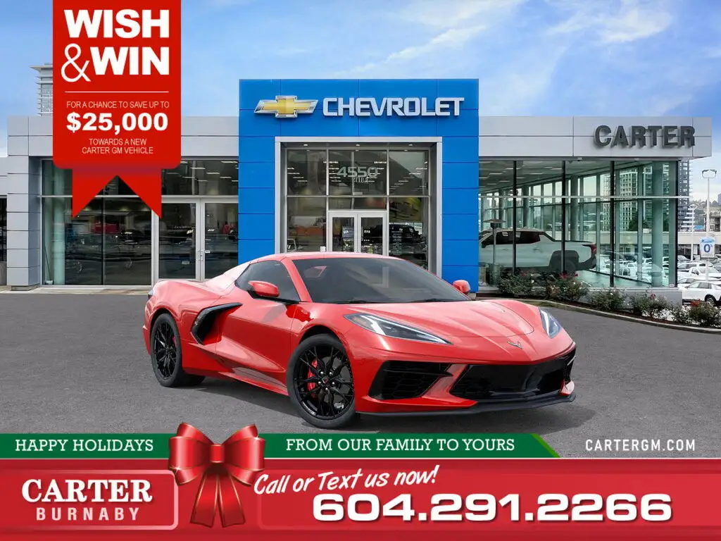 Voxcar CHEVROLET Corvette CONVERTIBLE in Torch Red, VANCOUVER