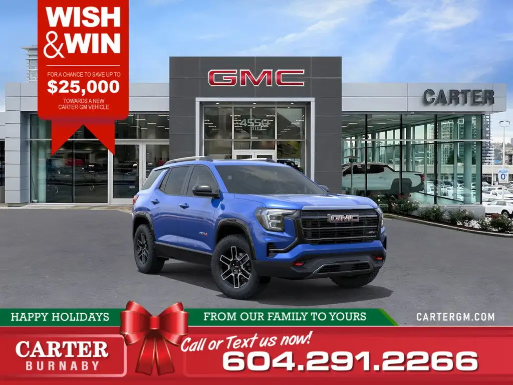 Voxcar GMC Terrain SUV in Blue, VANCOUVER