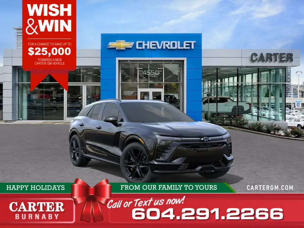 Voxcar CHEVROLET Blazer EV SUV in Black, VANCOUVER