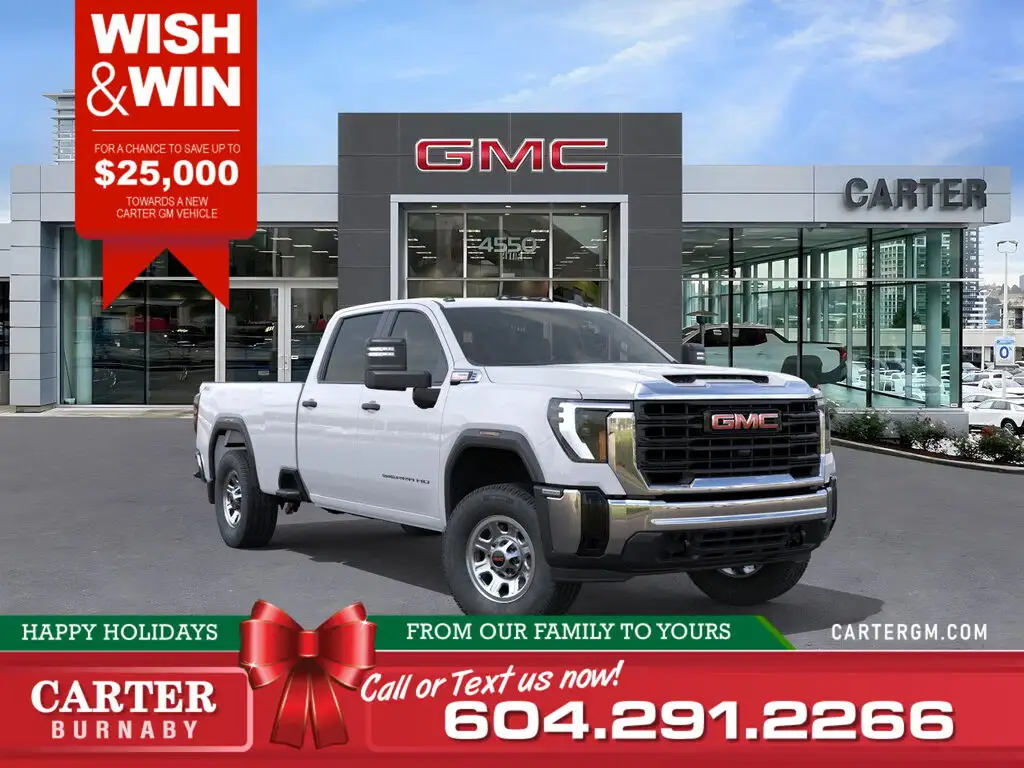 Voxcar GMC Sierra 3500HD PICKUP TRUCK in White, VANCOUVER