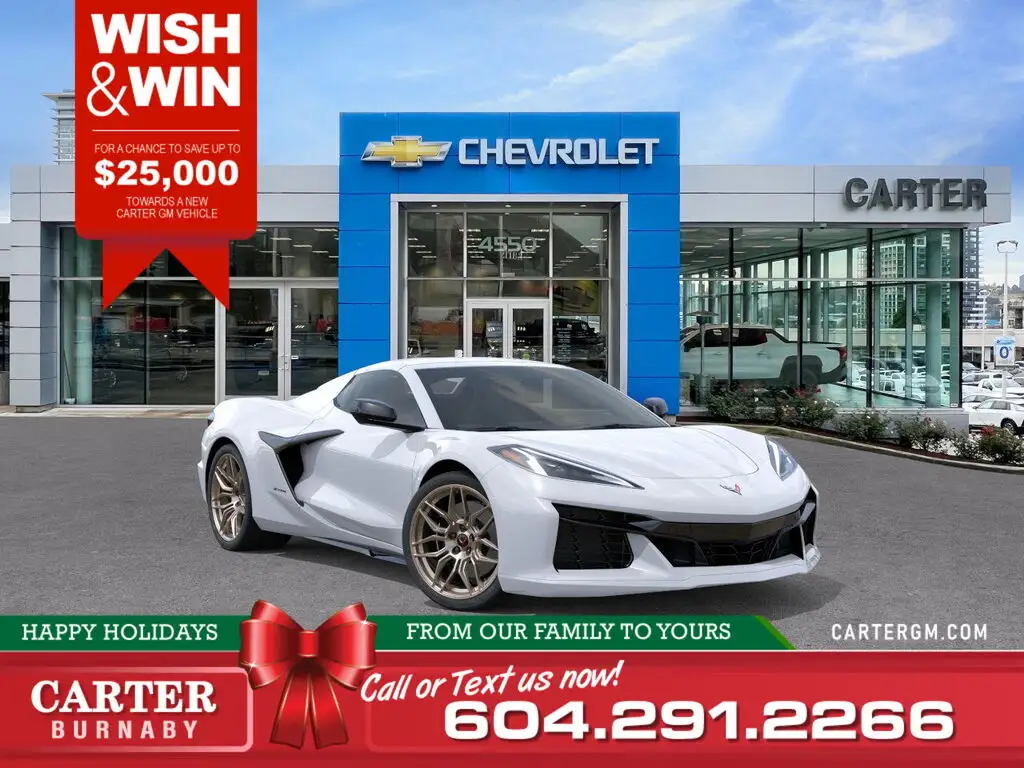 Voxcar CHEVROLET Corvette CONVERTIBLE in White, VANCOUVER