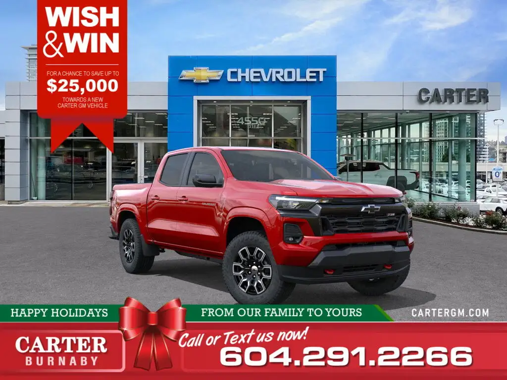 Voxcar CHEVROLET Colorado PICKUP TRUCK in Red, VANCOUVER